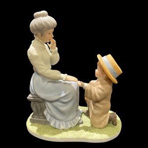 Rare Vintage Treasured Memories figurine "Just Like Grandpa", 1989